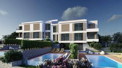 2 townhouses for sale in a complex in Rezevici, near Budva — photo 2